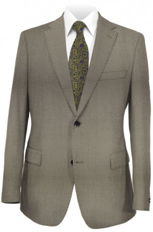 Rubin Taupe Tailored Fit Suit #52163