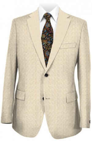 Calvin Klein Light Gray Tailored Fit Suit #5FX1010