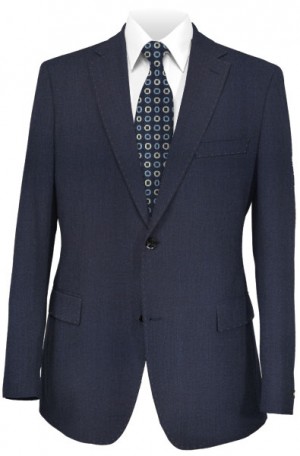Calvin Klein Bright Navy Micro-Dot Slim Fit Suit #5FY0774