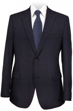 Calvin Klein Black Solid Color 'X Slim' Fit Suit #5FYL101