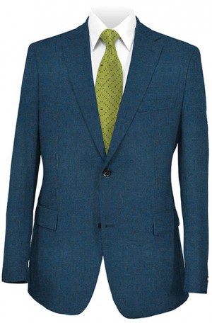 Baroni Blue Silk-Wool Sportcoat #6201-9