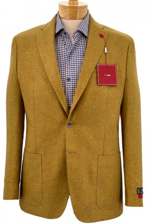 TailoRED Gold Silk Sportcoat #8110250