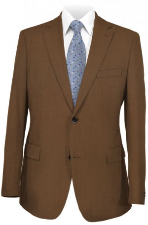 TailoRED Dark Camel Color Tailored Fit Suit #81C0055