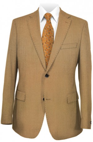 TailoRED Light Tan Tailored Fit Suit #81C0056