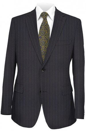 Mattarazi Navy Stripe Suit #919021-3