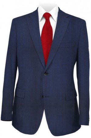 Canaletto Navy Satiny Tailored Fit Suit 96001-78