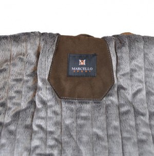 Marcello Sport Tan Wool-Cashmere Bomber Jacket #J390-CGNC