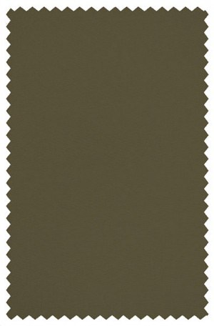 VILLAROMA Olive Green Solid Color SLACKS MZ-47