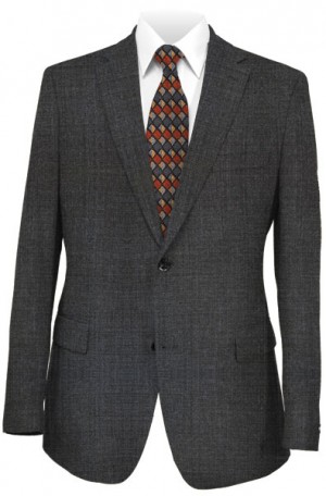John Varvatos Charcoal Solid Color Slim Fit Suit #VAD0070