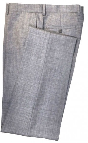 Ralph Lauren Classic Fit Ultra Flex Light Gray Pure Wool Separates #2OU0005
