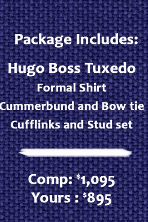 Hugo Boss Tuxedo Package 50324680-001